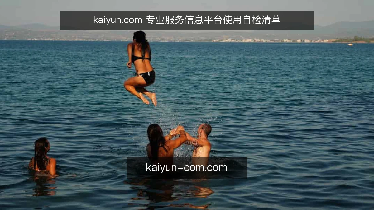 kaiyun.com 专业服务信息平台使用自检清单